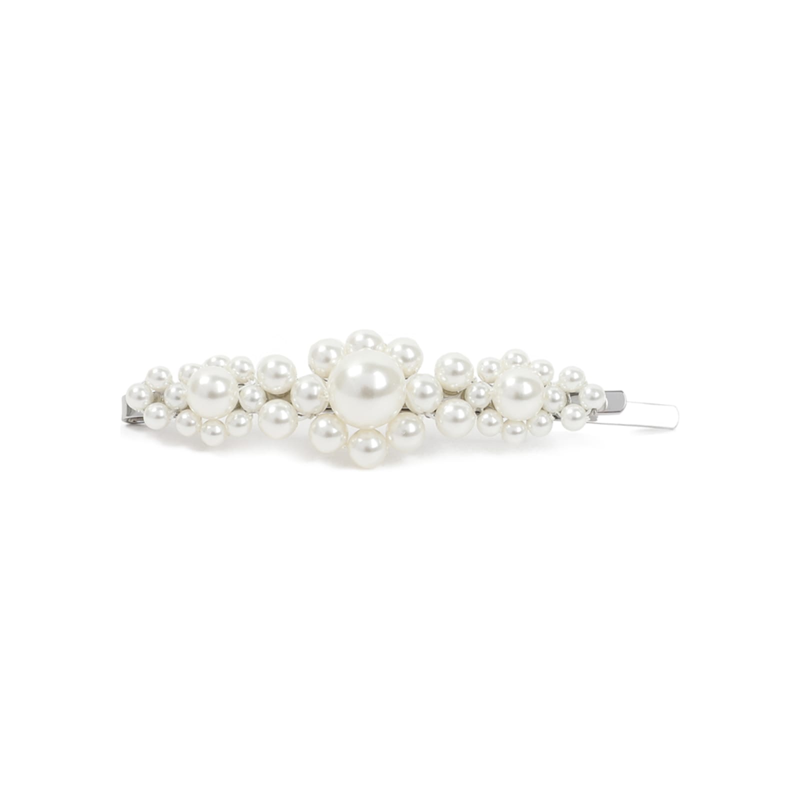 Shop Simone Rocha Pearl Large Flower Hair Clip