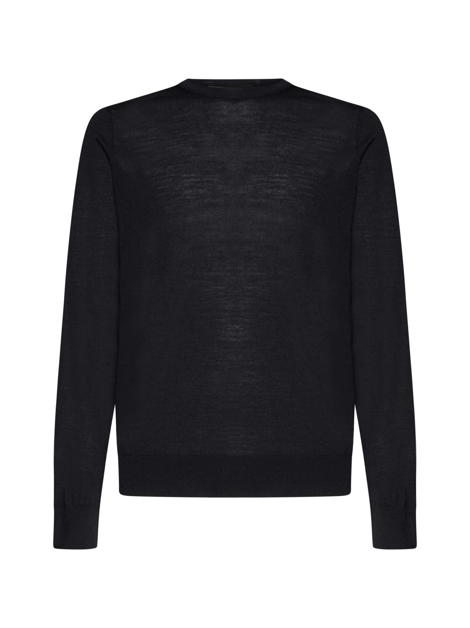 Shop Piacenza Cashmere Sweater In Black
