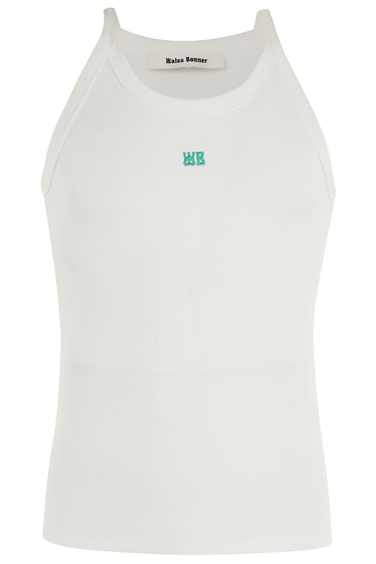 Shop Wales Bonner Groove Tank In Ivory