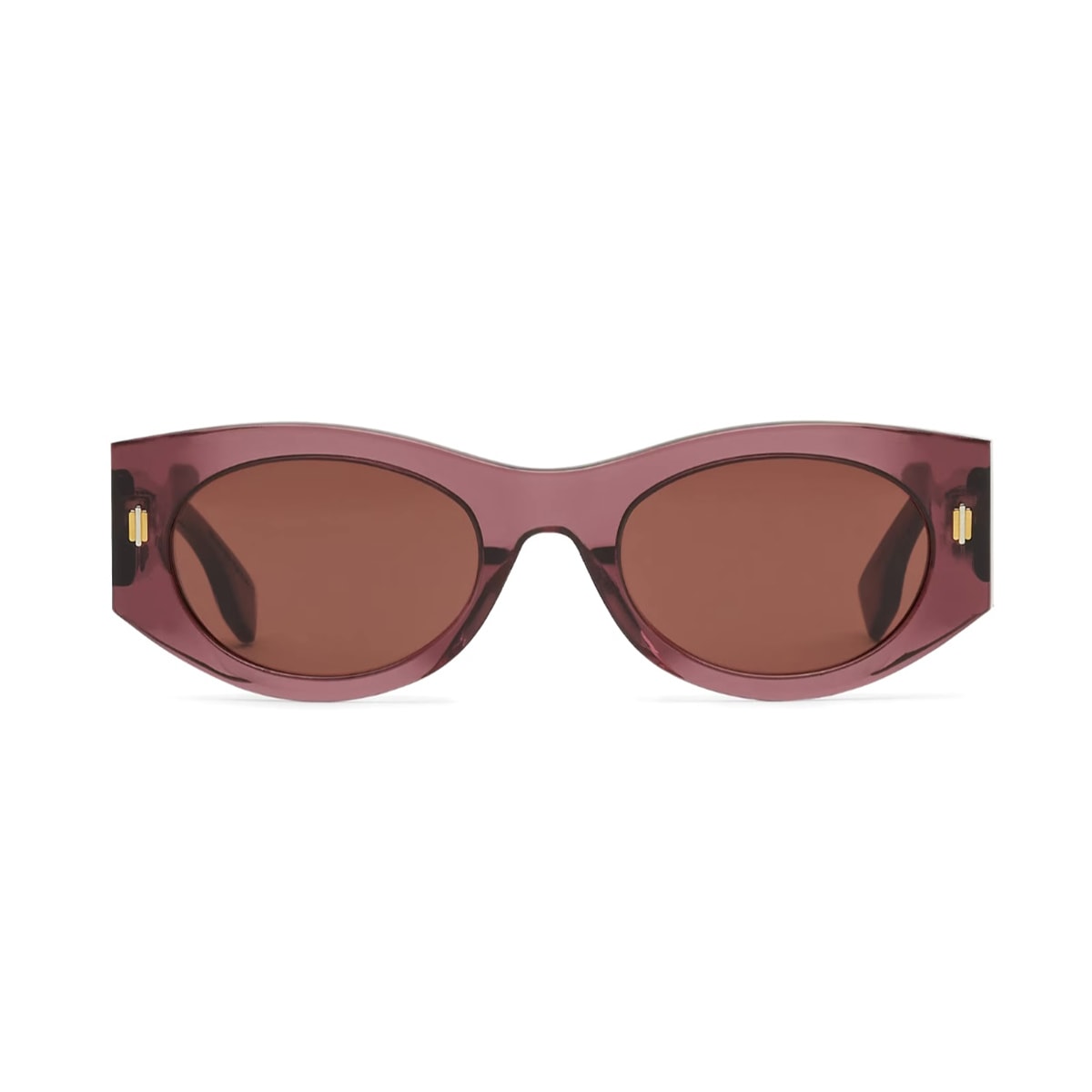 Shop Fendi Fe40125i 81s Sunglasses In Viola