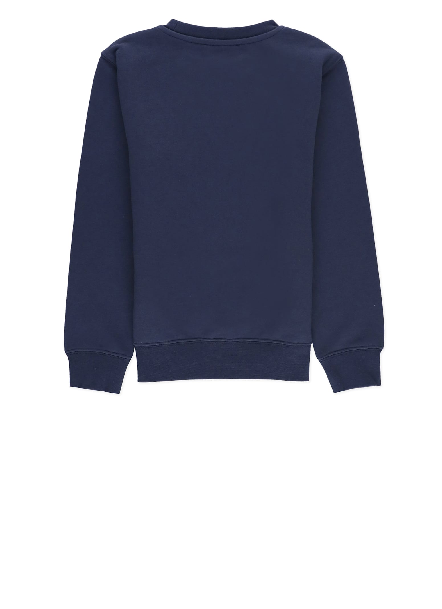 Golden Goose Sweatshirt With Logo In Blue