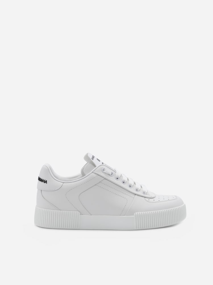 Dolce & Gabbana Miami Sneakers In Leather