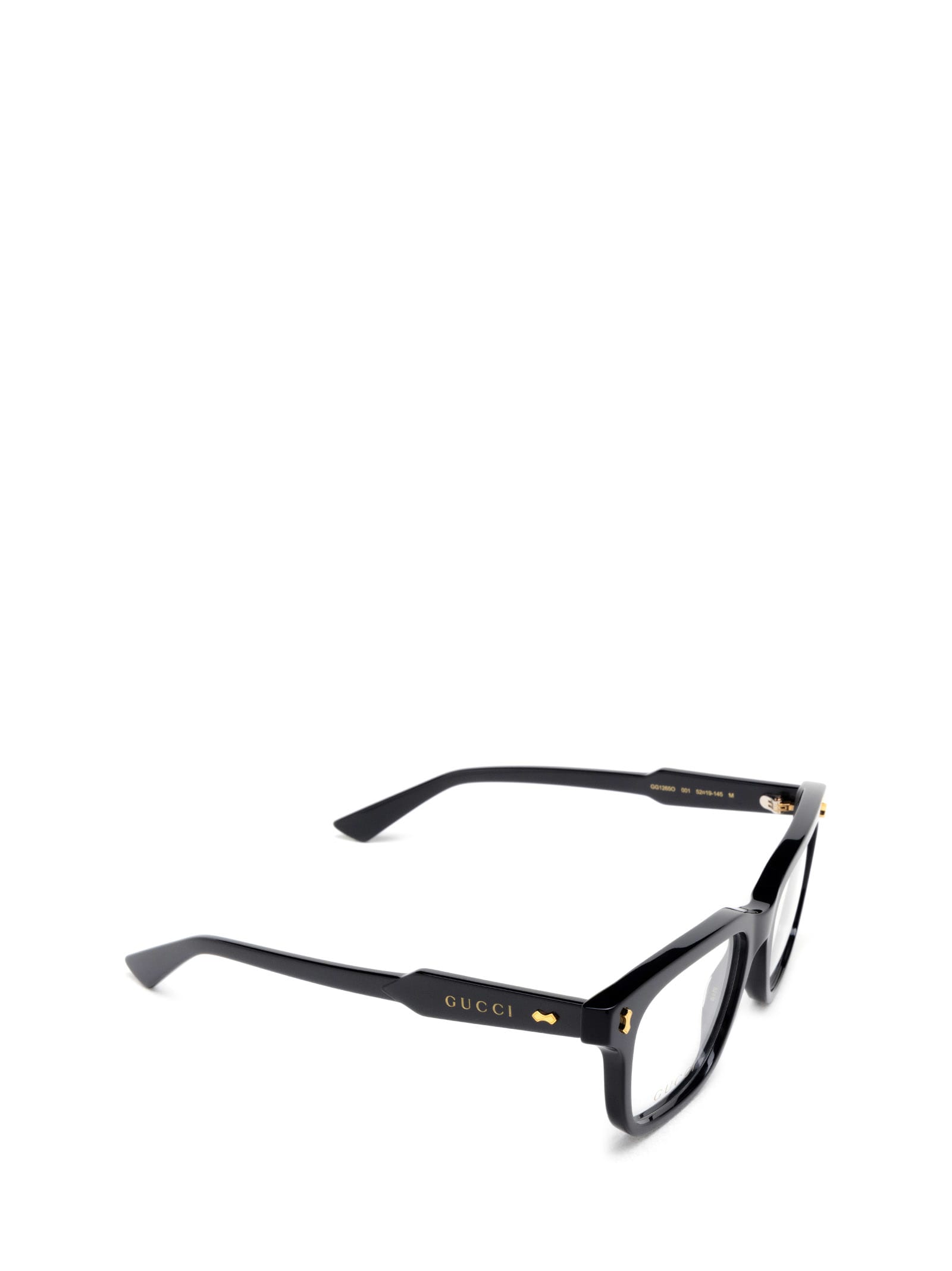 Shop Gucci Gg1265o Black Glasses