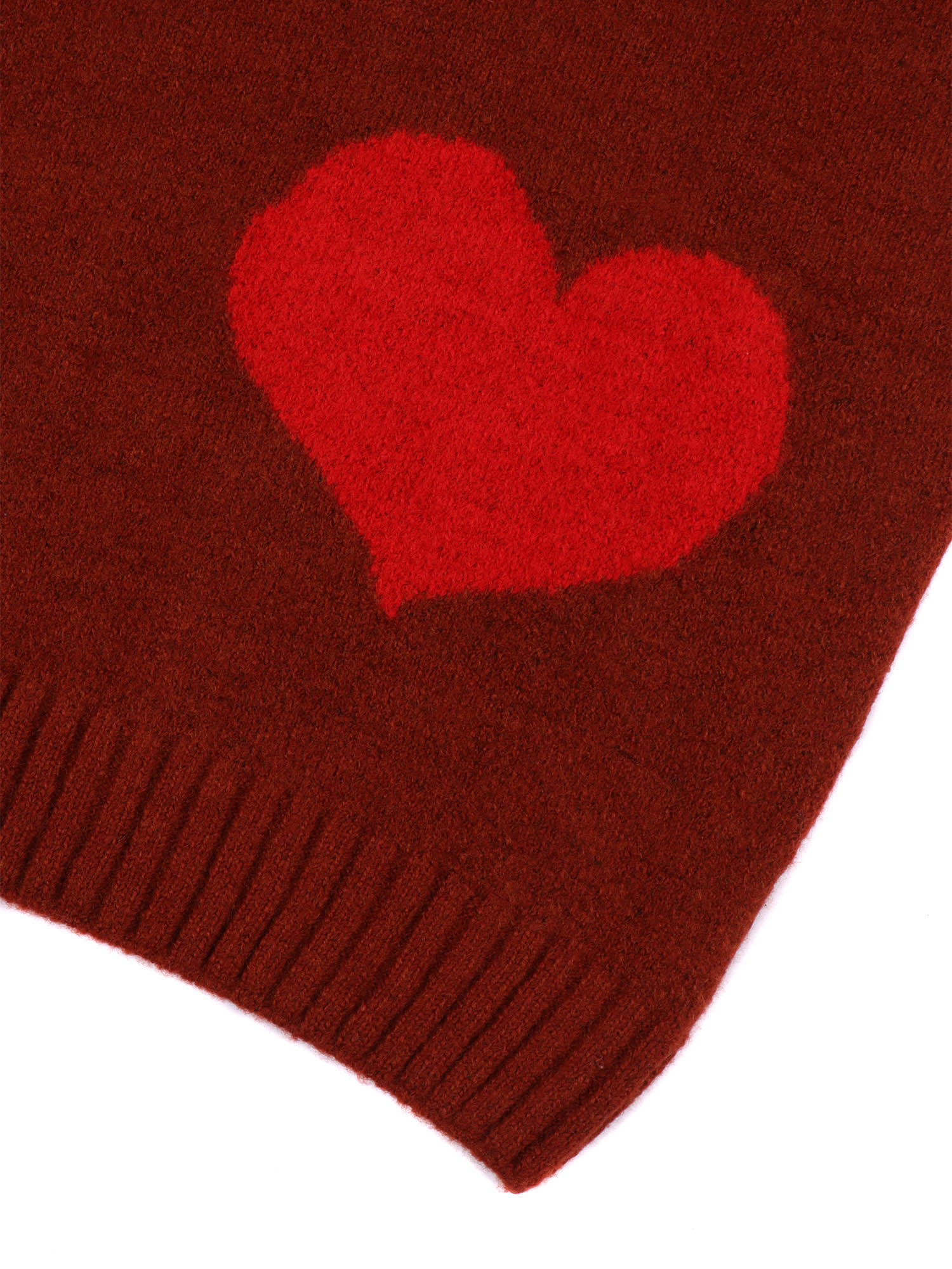 Bobo Choses Bobo Joker Jacquard Turtle Neck Jumper In Red