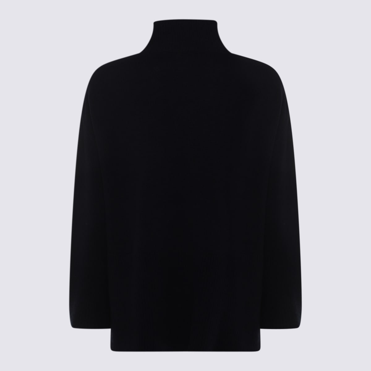 Shop Antonelli Navy Blue Wool Knitwear