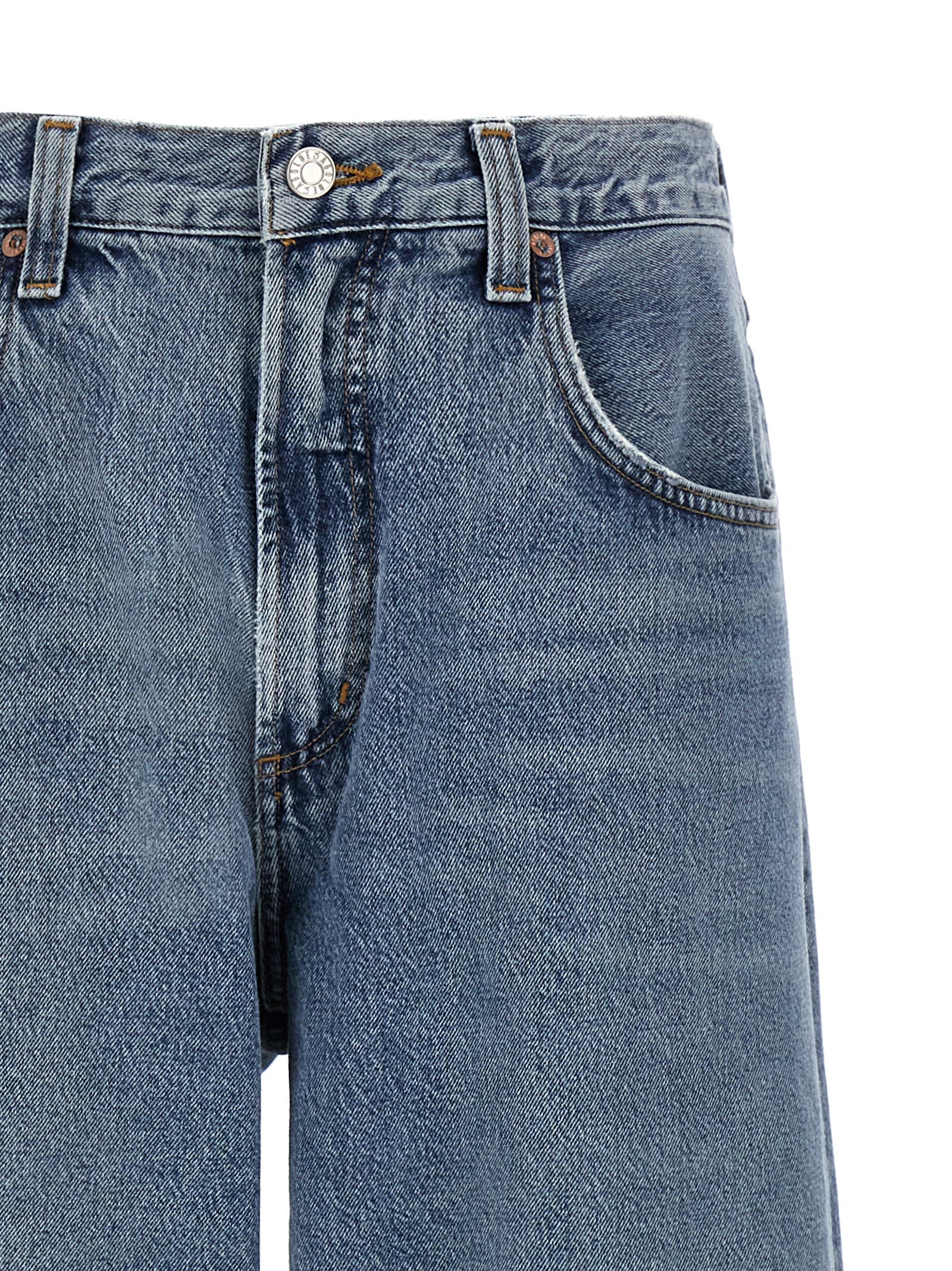 Shop Agolde Fusion Jeans In Blue