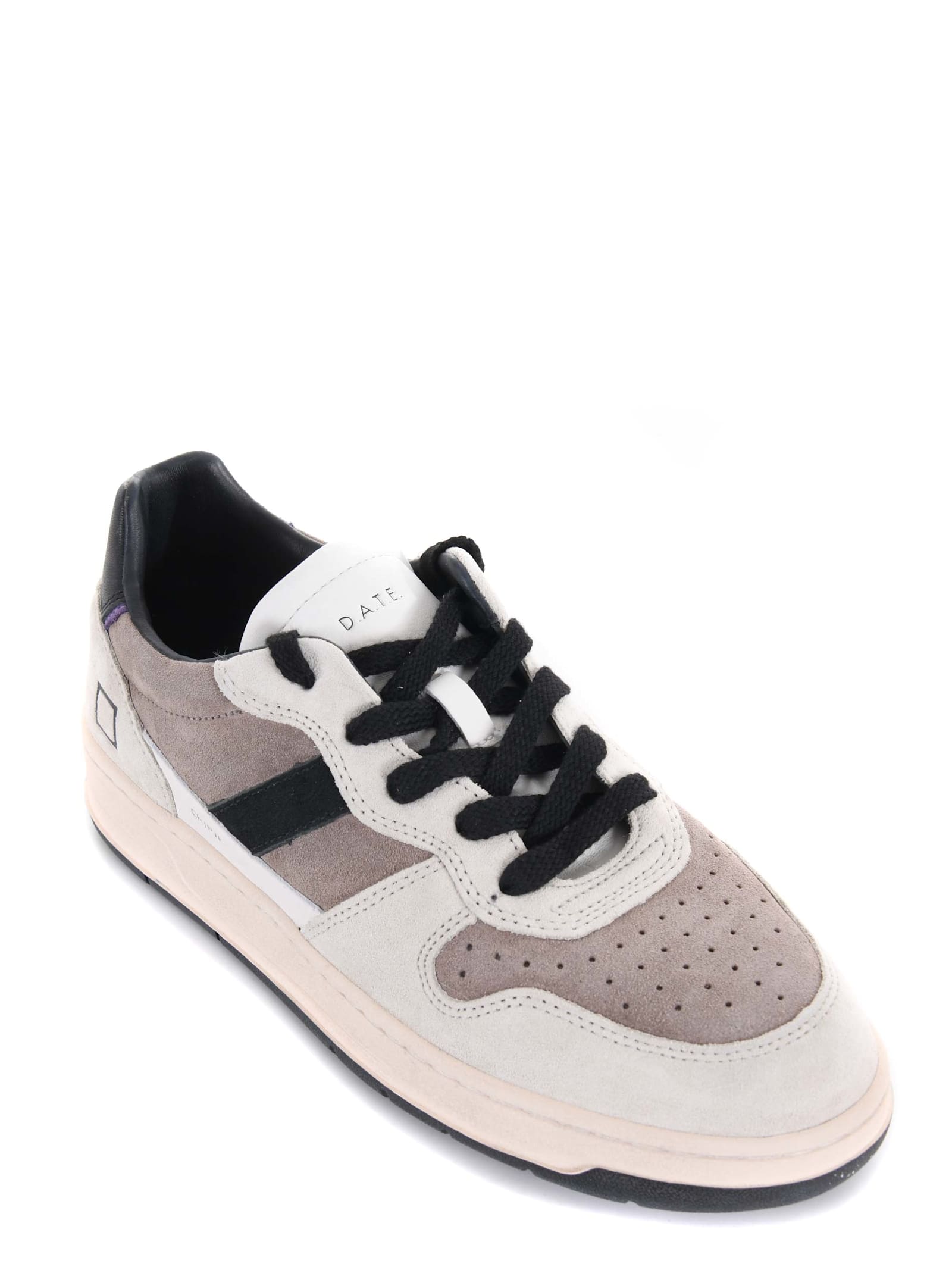 Shop Date Mens D.a.t.e. Sneakers In Tortora/nero