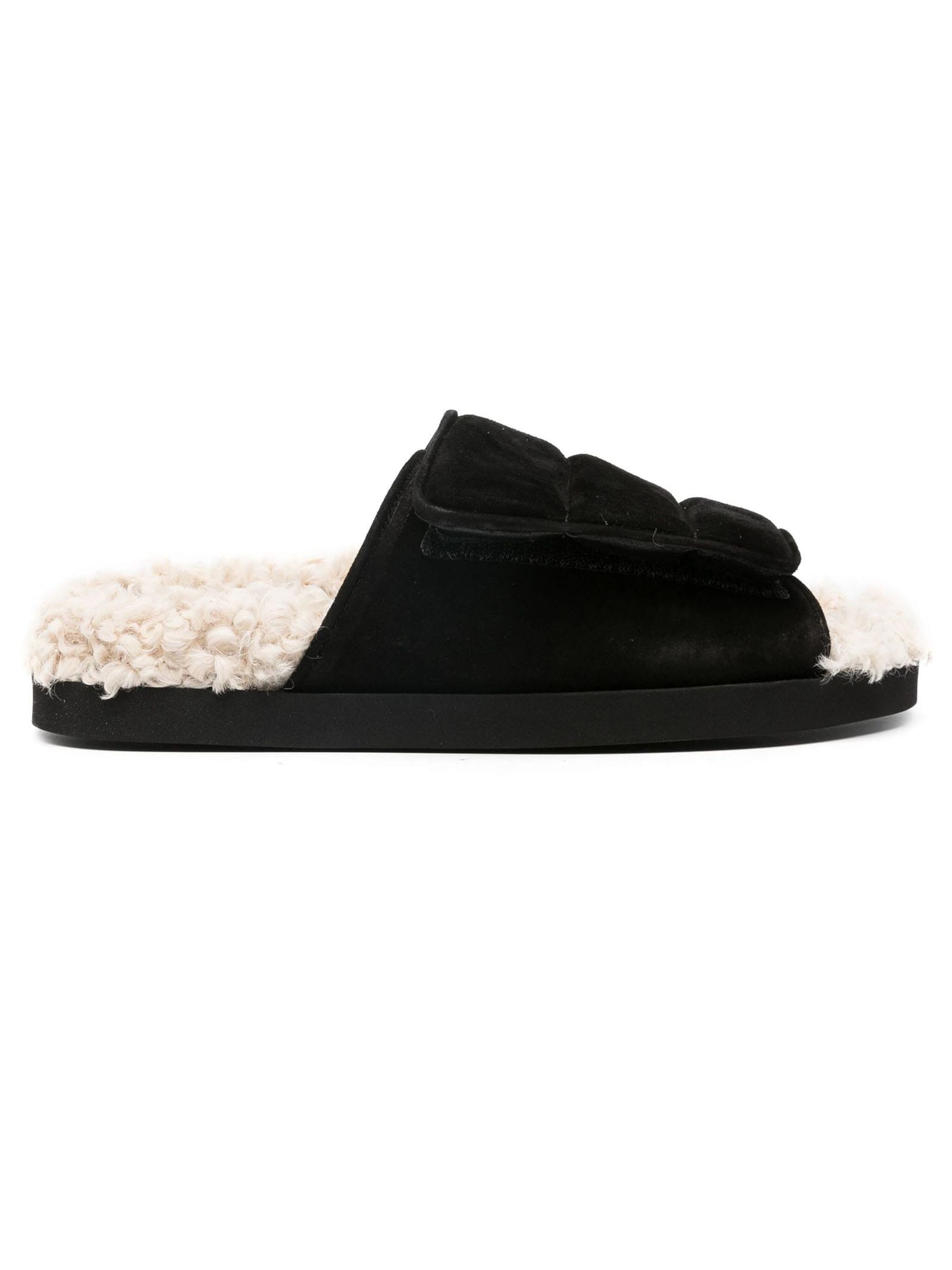 Gia Borghini Gia 3 Touch-strap Sandals In Nero