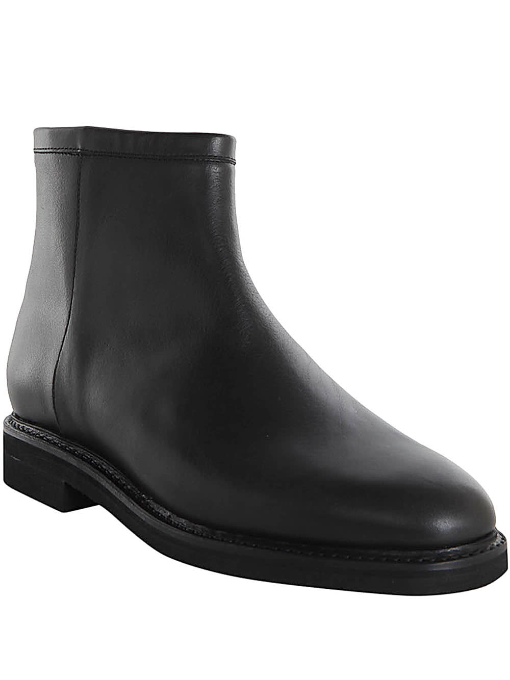 Shop Berwick 1707 Regency Calf Ankle Boots In Black