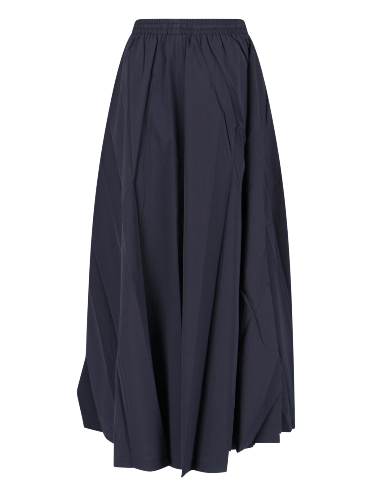 Balenciaga Maxi Logo Skirt In Blue