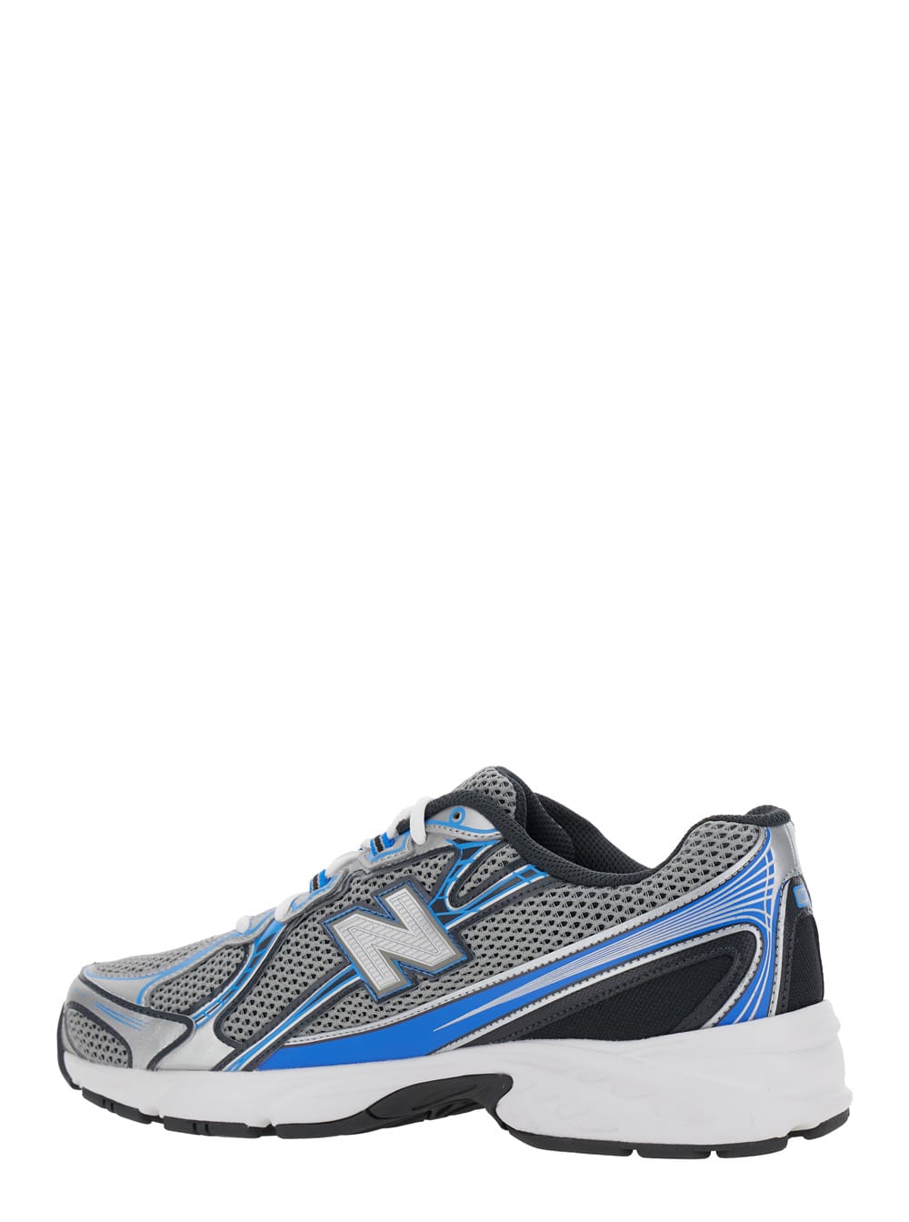 New Balance Multicolor Low Top Sneakers With Logo Patch On Side And Tongue And Perforated Panels In Tech Fabric