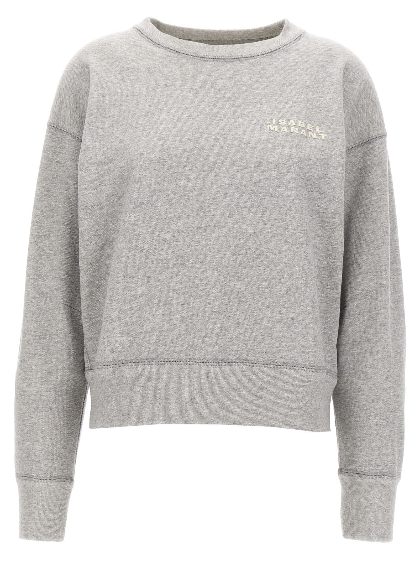 Shop Isabel Marant Shad Sweatshirt In Gray