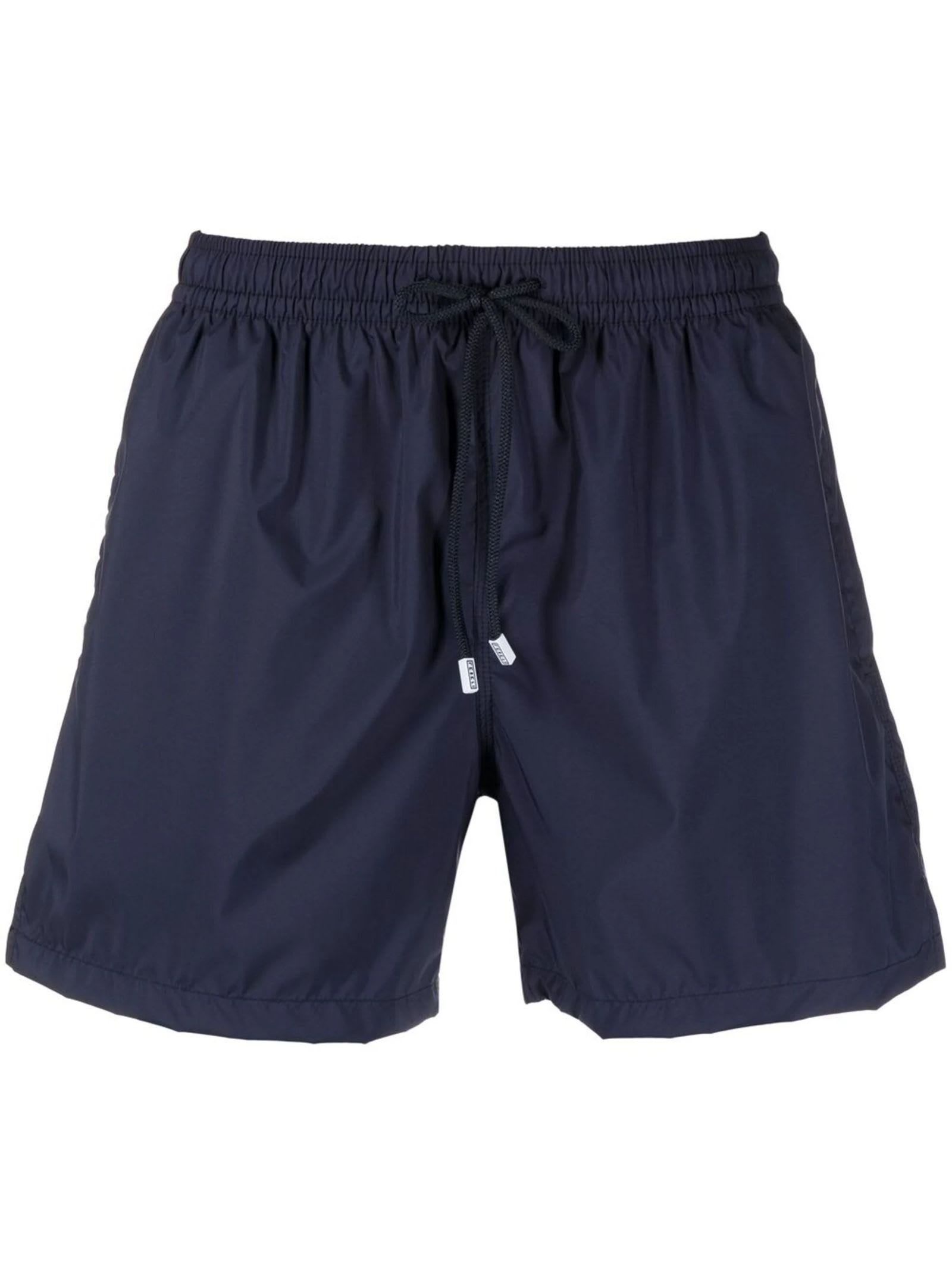 Shop Fedeli Blue Swim Shorts