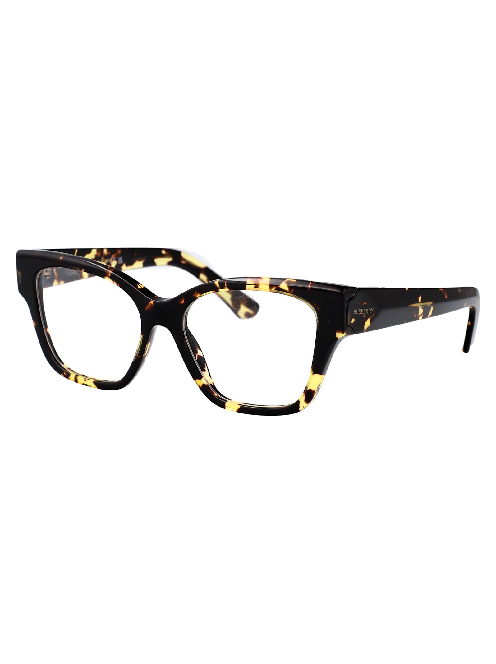Burberry Eyewear 0be2420 Glasses In Havana Yellow