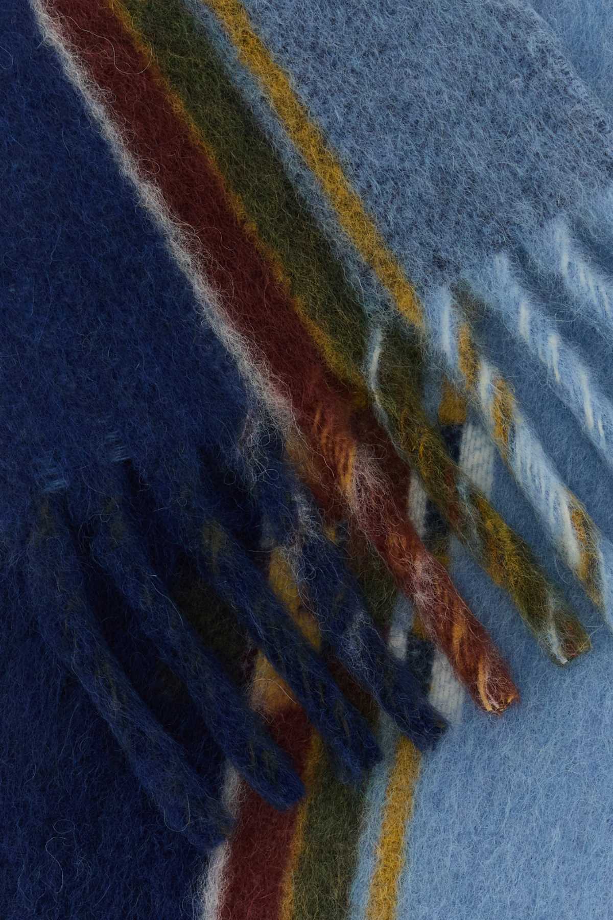 Marni Sciarpa In Misto Mohair Multicolor Uomo In Multi