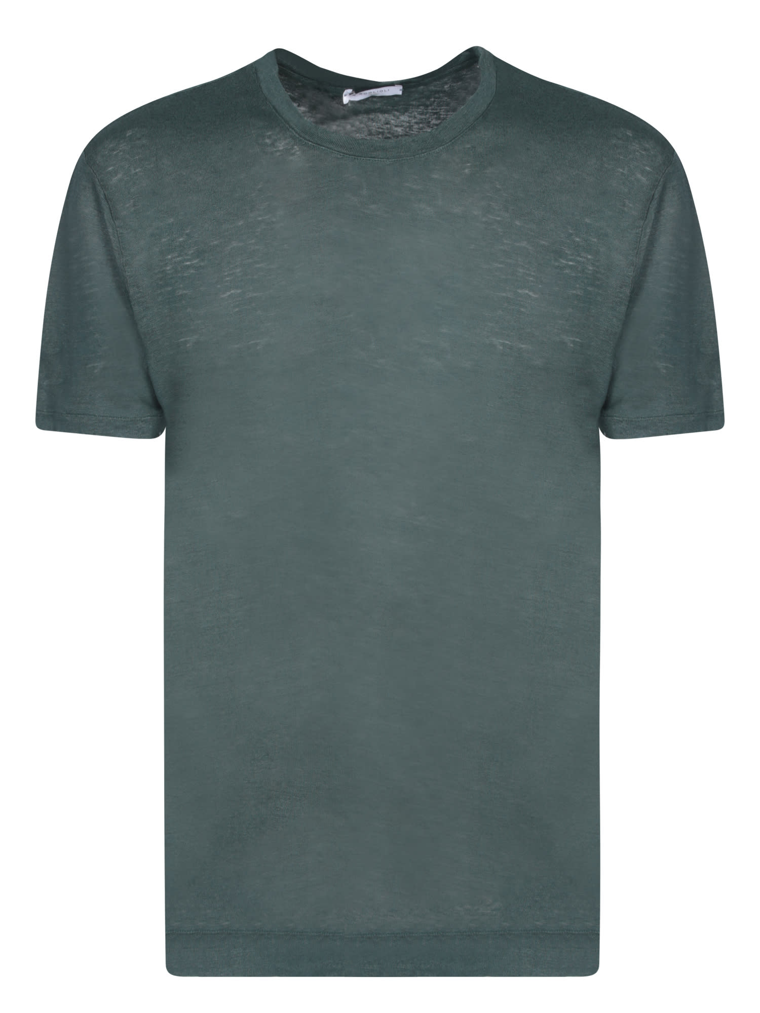 Shop Boglioli Sage Green T-shirt