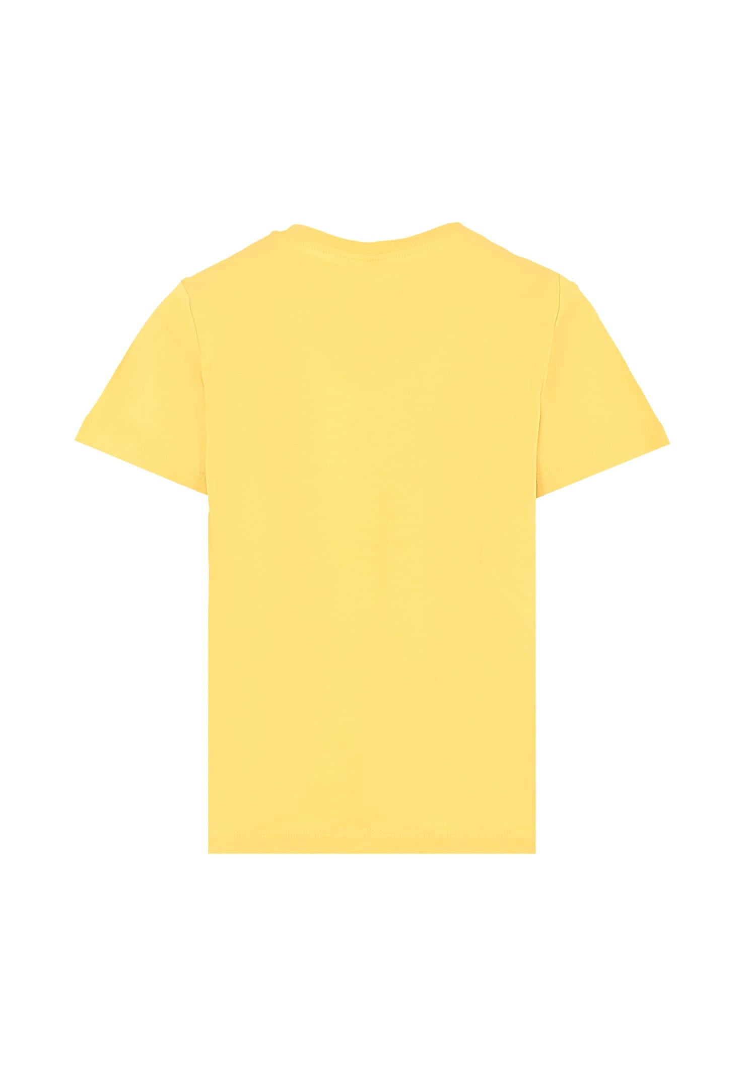Stella Mccartney Yellow T-shirt For Boy With Logo In Yellow