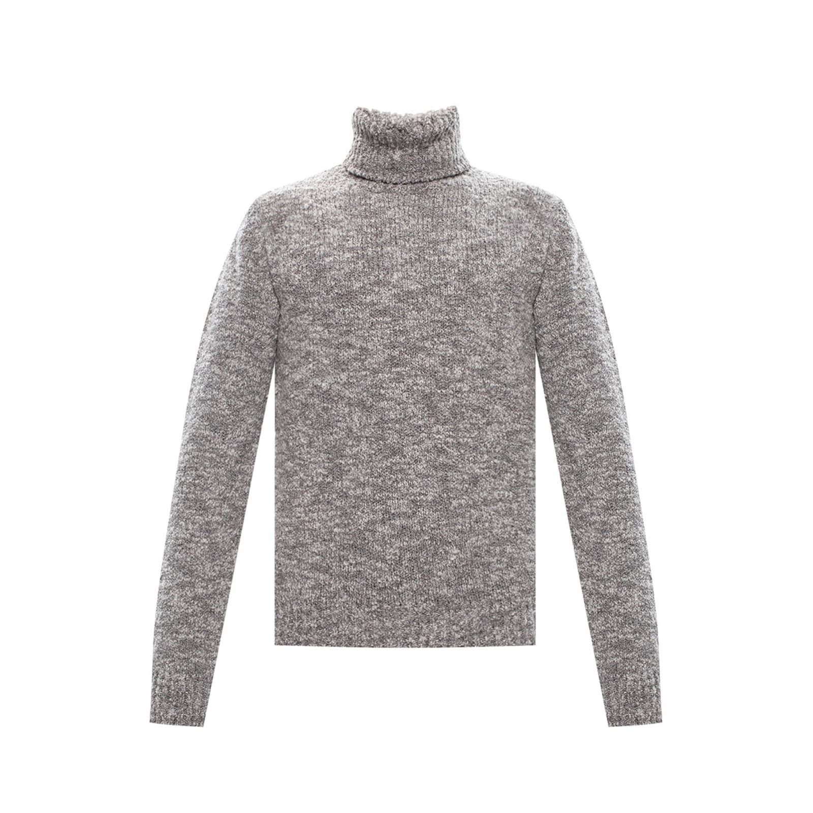 Dolce & Gabbana Dolce & Gabban Wool Sweater In Gray
