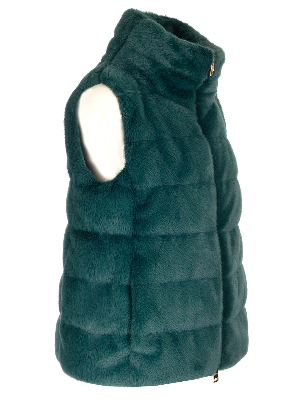 Herno Padded Vest In Green