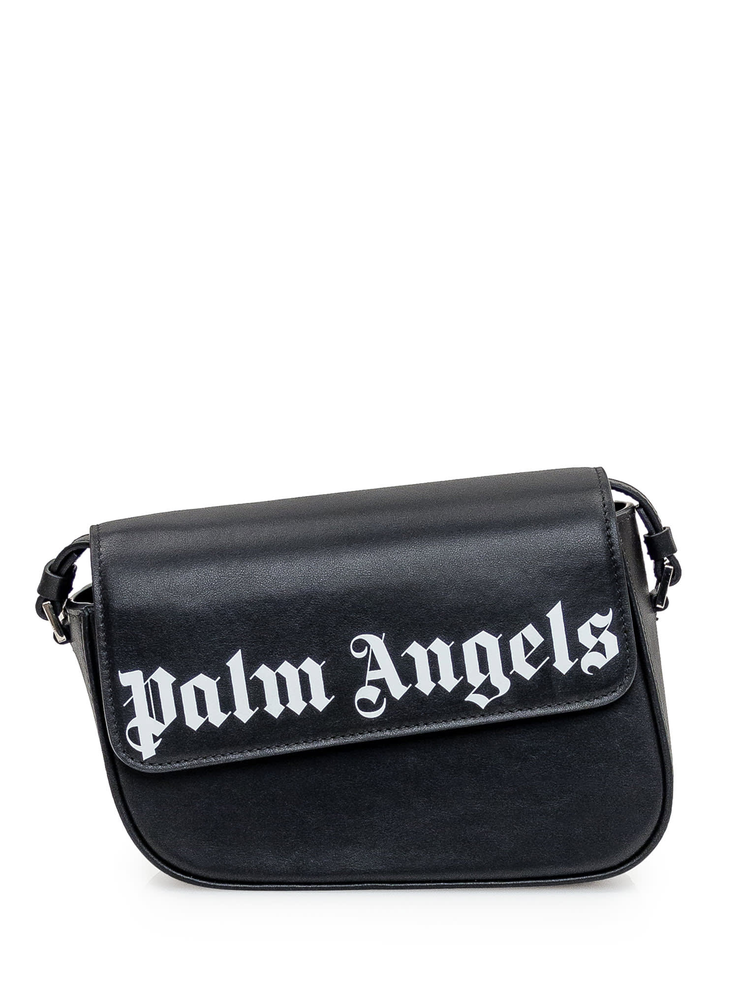 Palm Angels Crash Black Leather Bag