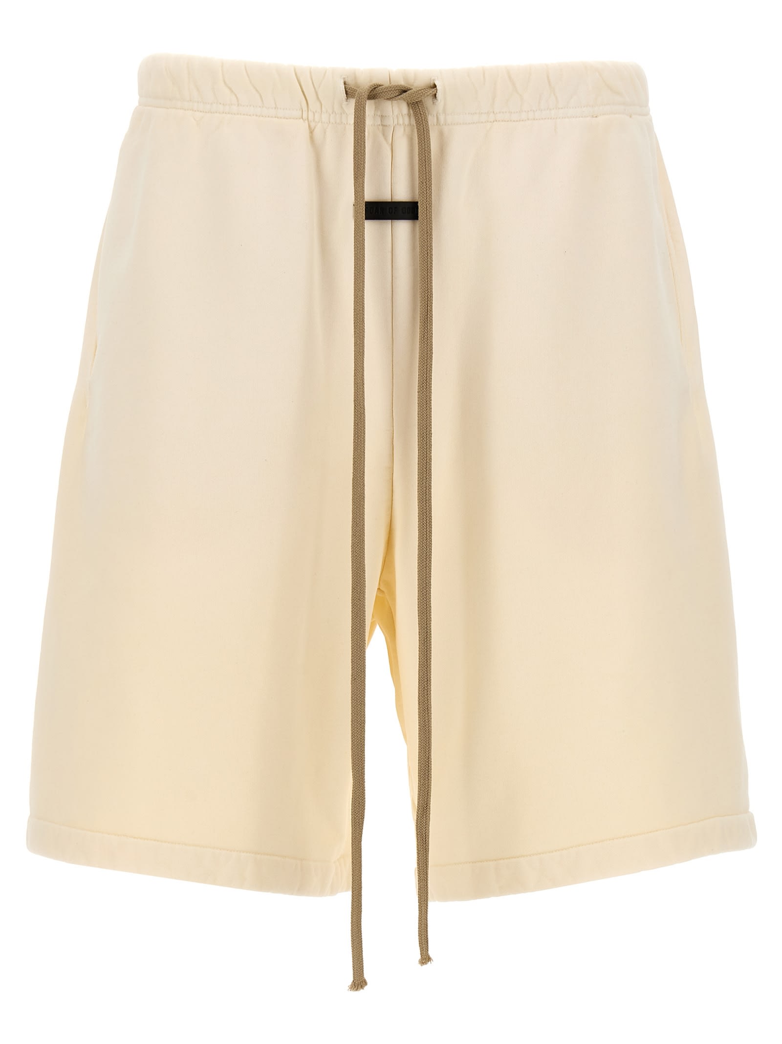 Shop Fear Of God Relaxed Shorts In Beige