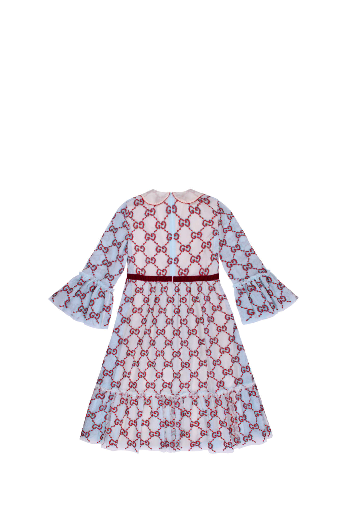 Embroidered Dress in Multicoloured - Gucci Kids