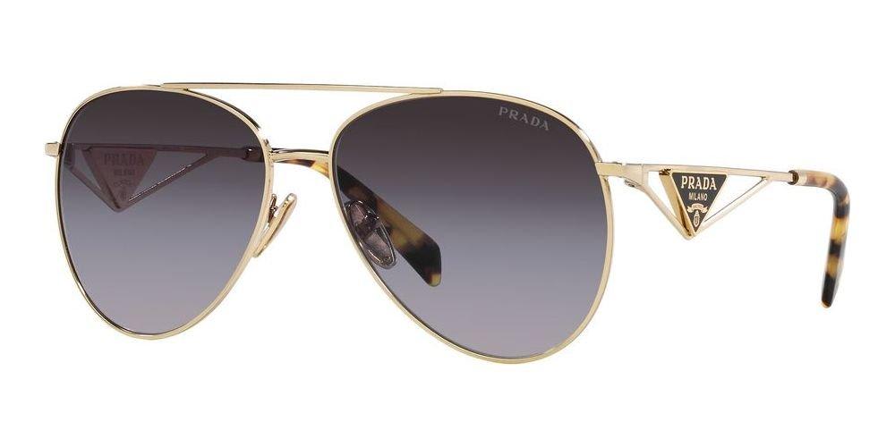 Shop Prada Aviator Sunglasses In Zvn5d1