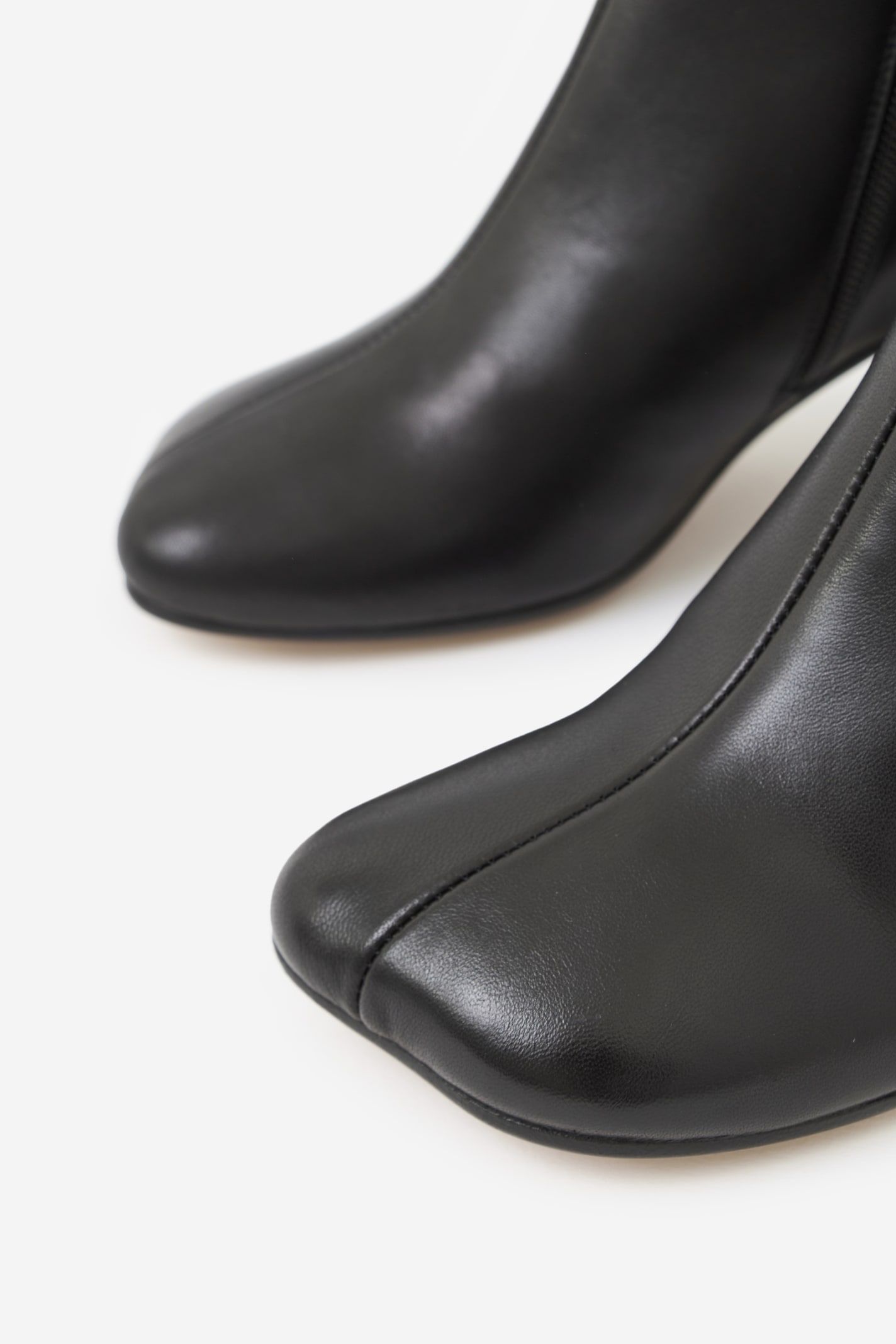 Shop Mm6 Maison Margiela Boots In Black