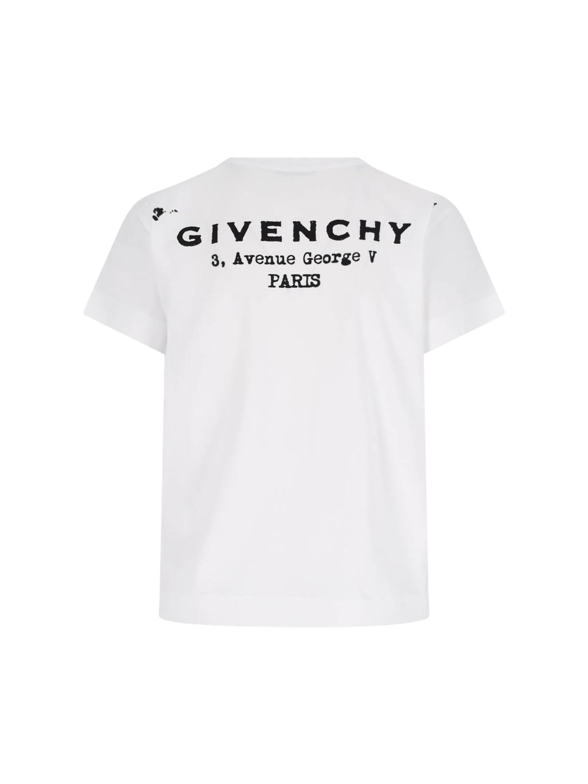 Givenchy Logo T-shirt In White