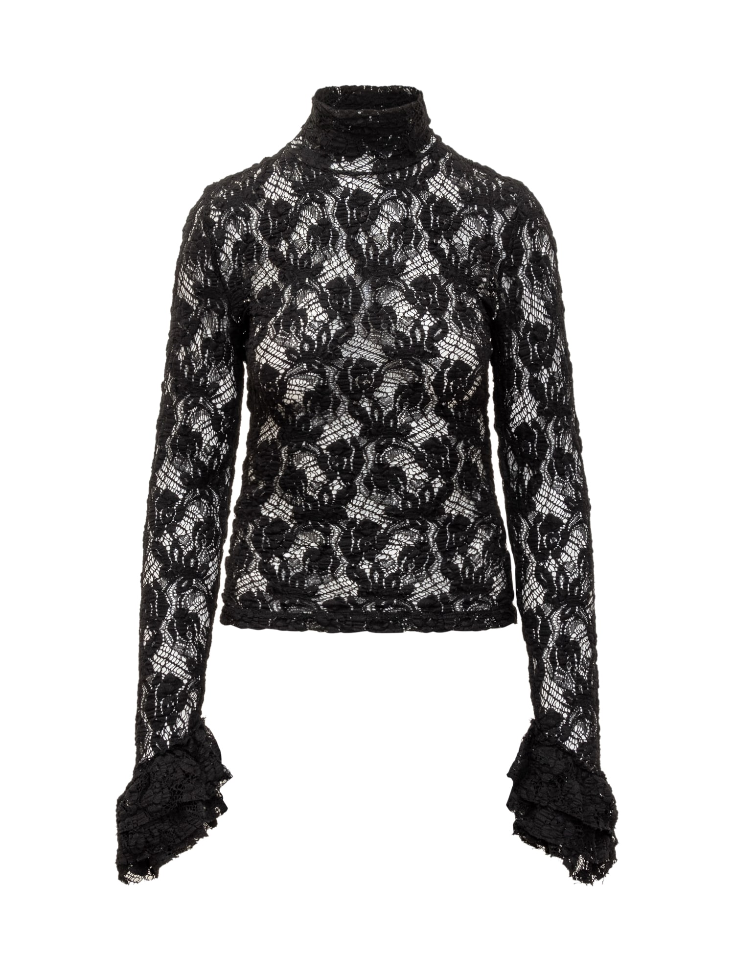 Shop Msgm Blouse In Black