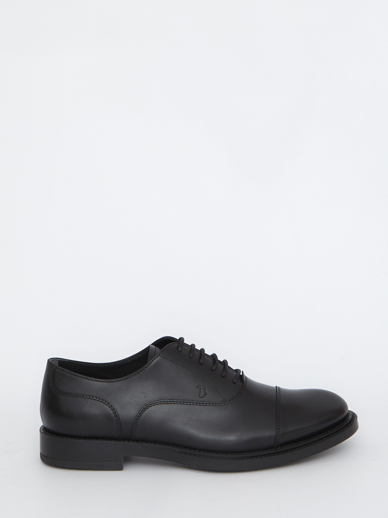Tod's Lace-ups In Black Leather