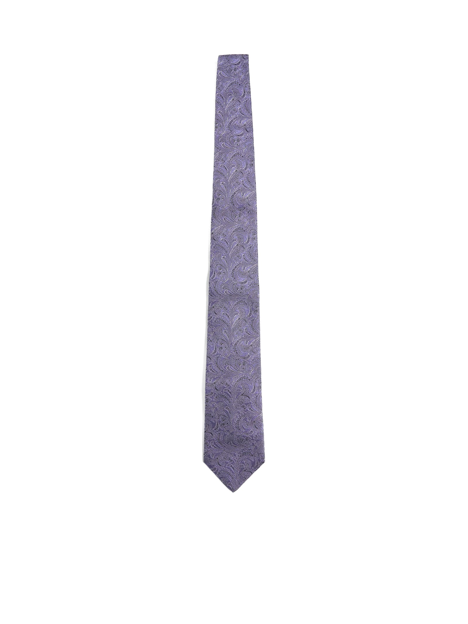 Shop Brunello Cucinelli Tie In Purple