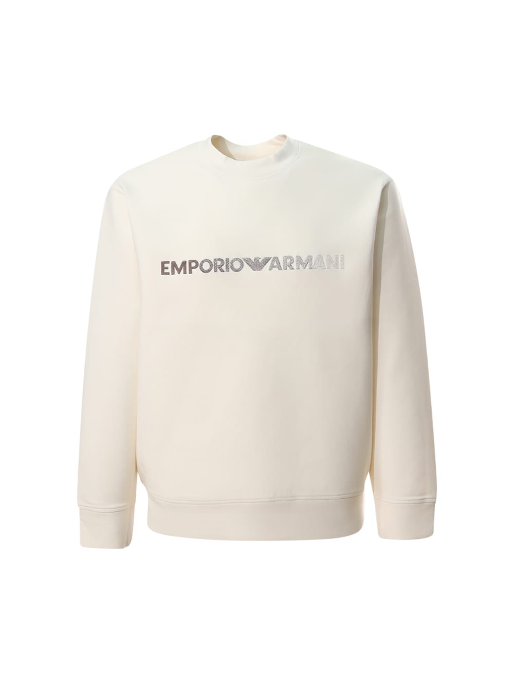 Shop Emporio Armani Sweatshirt In White