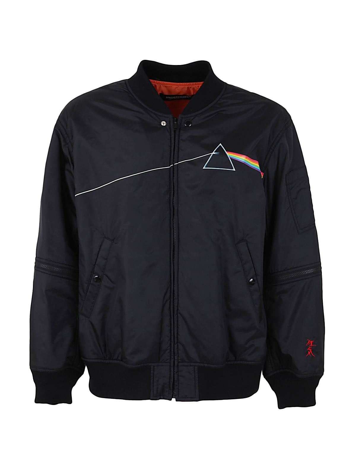 Undercover Classic Check Cropped Jacket In Black