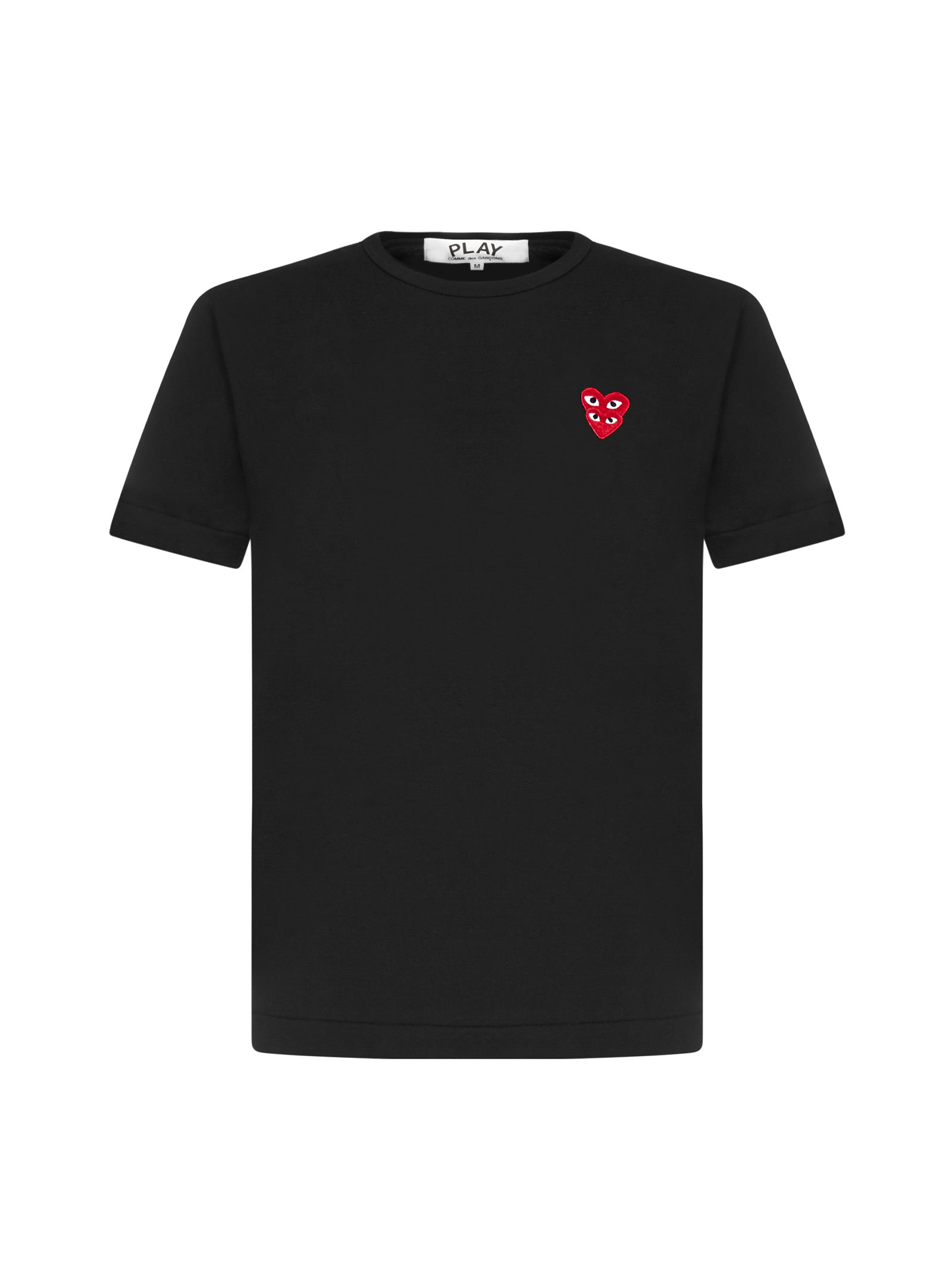Shop Comme Des Garçons Play T-shirt In Black