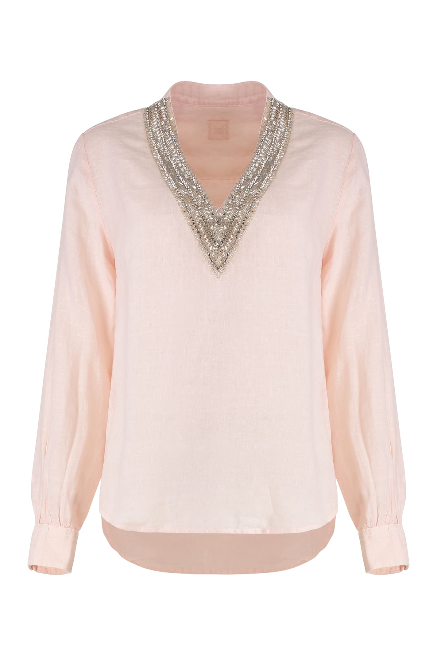 120% Lino Linen Blouse