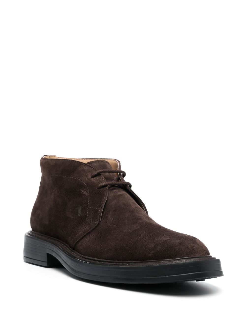 Shop Tod's Extralight 61k Ankle Boots In Brown