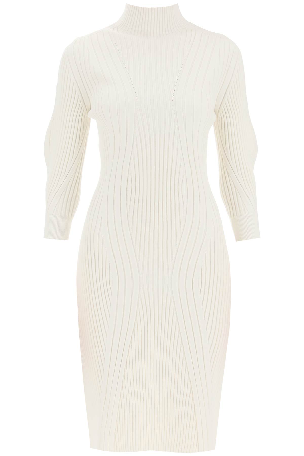 Low Classic Ribbed-knit Fitted Midi Dress