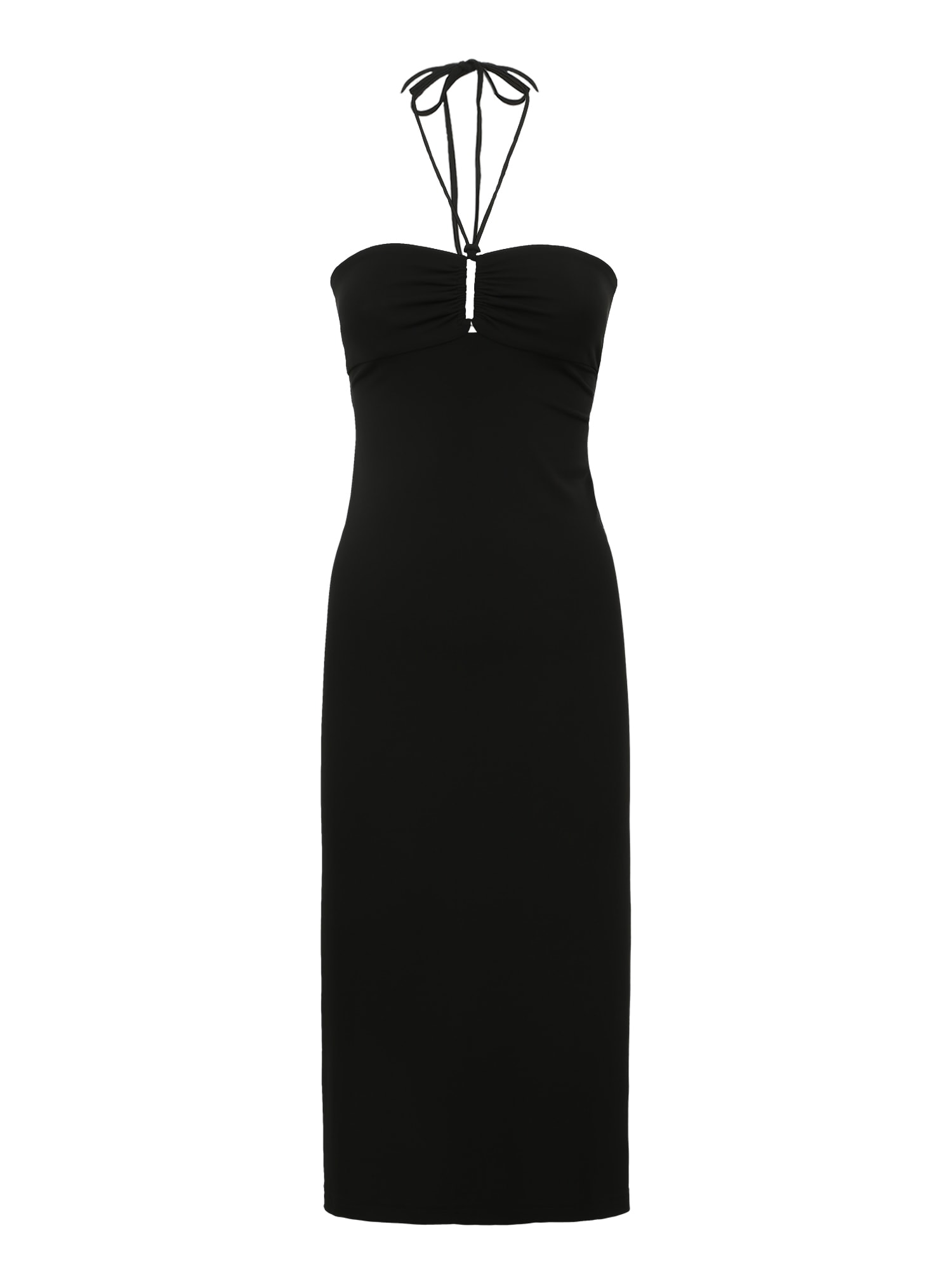 Shop Iro Slim Midi Dress In Black