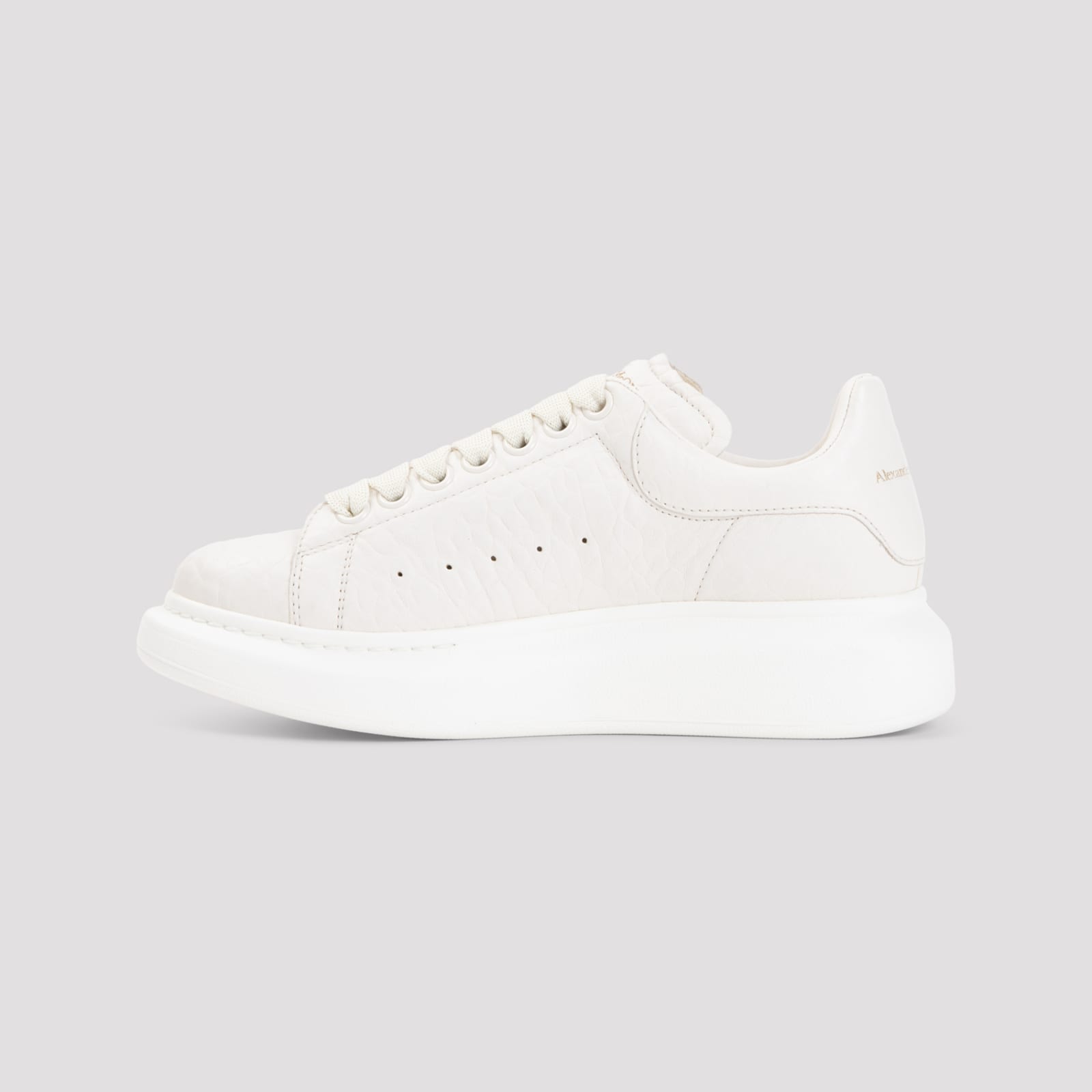 Shop Alexander Mcqueen Sneakers In Off White