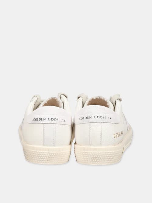 Shop Golden Goose Sneakers May In White