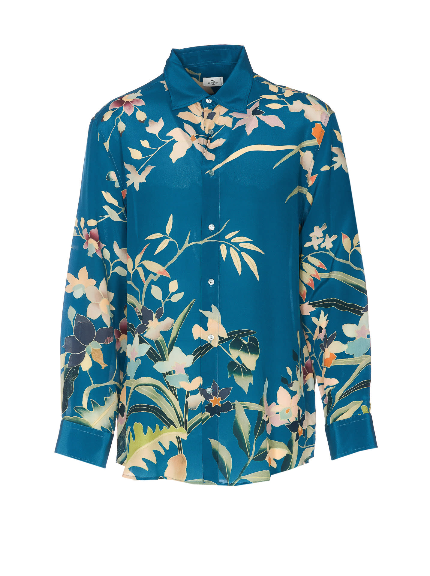 ETRO FLORAL RAMAGE SHIRT