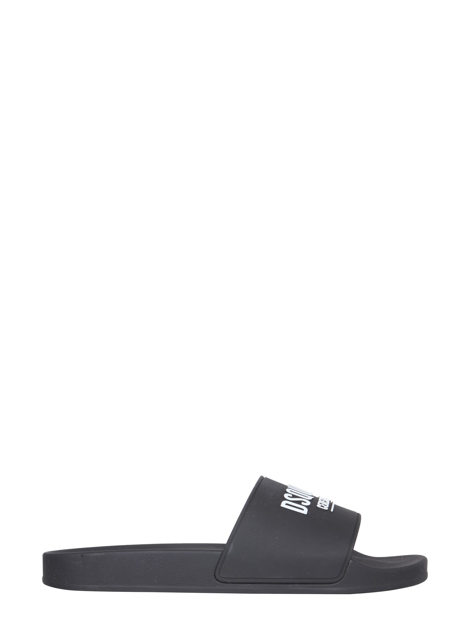 Dsquared2 Rubber Slide Sandals | Smart Closet