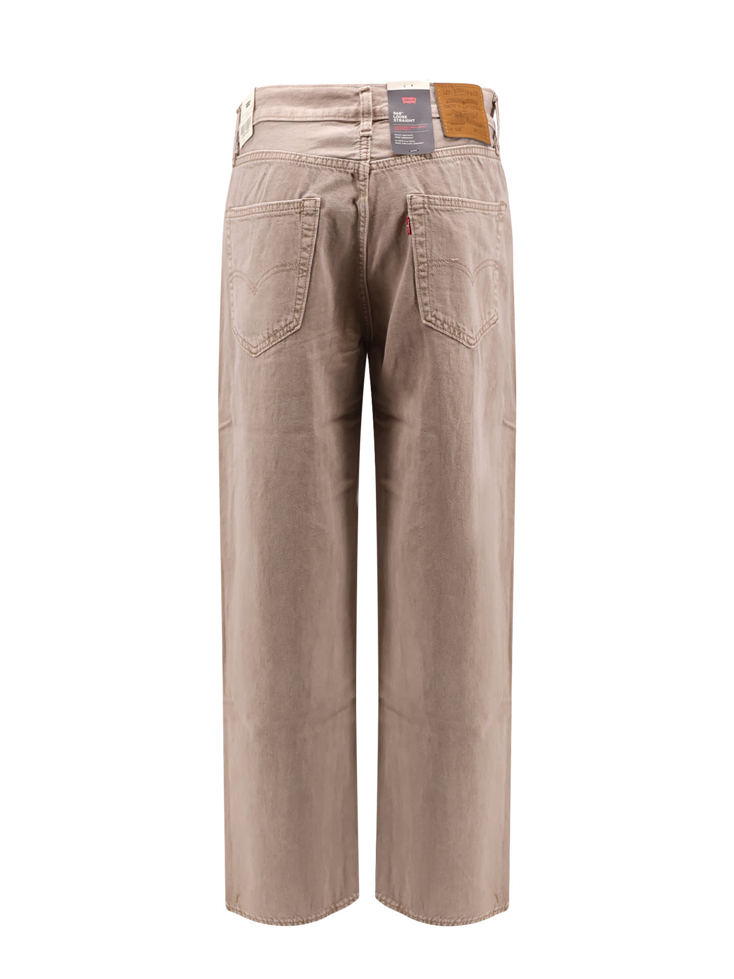Levi's 578 Baggy Corduroy Trousers In Beige