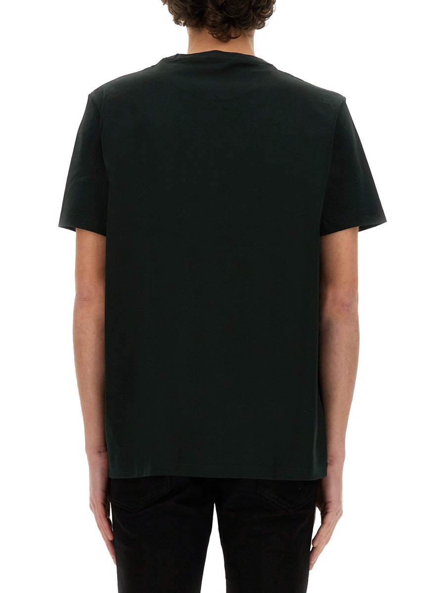 Shop Fred Perry T-shirt With Logo In Green