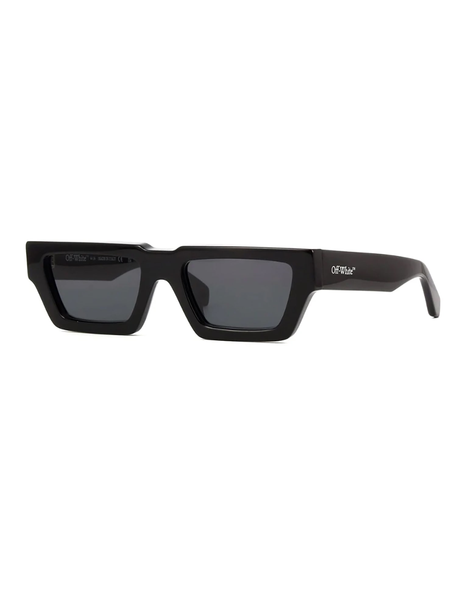 Shop Off-white Oeri129 Manchester Sunglasses In Black