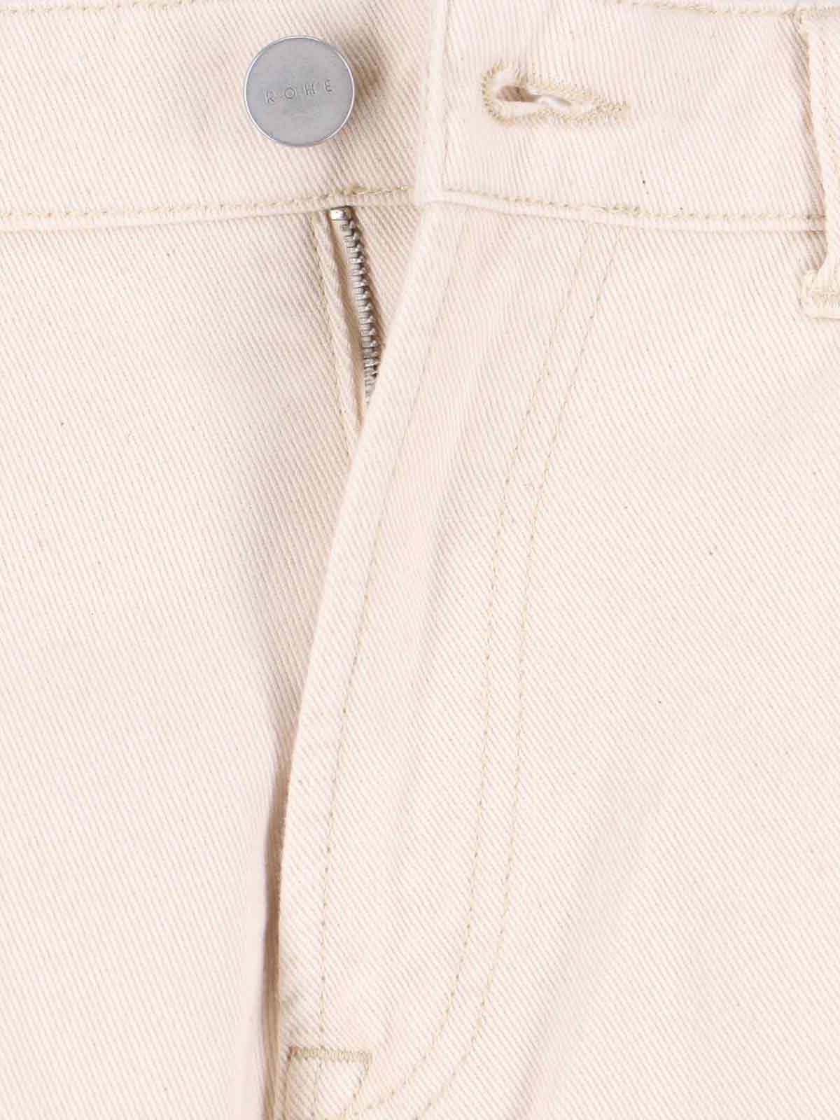 Rohe Baggy Low-rise Denim Jeans In Pink