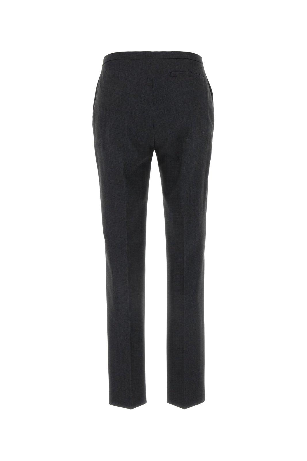 Shop Philosophy Di Lorenzo Serafini Pressed Crease Tailored Pants In Antracite