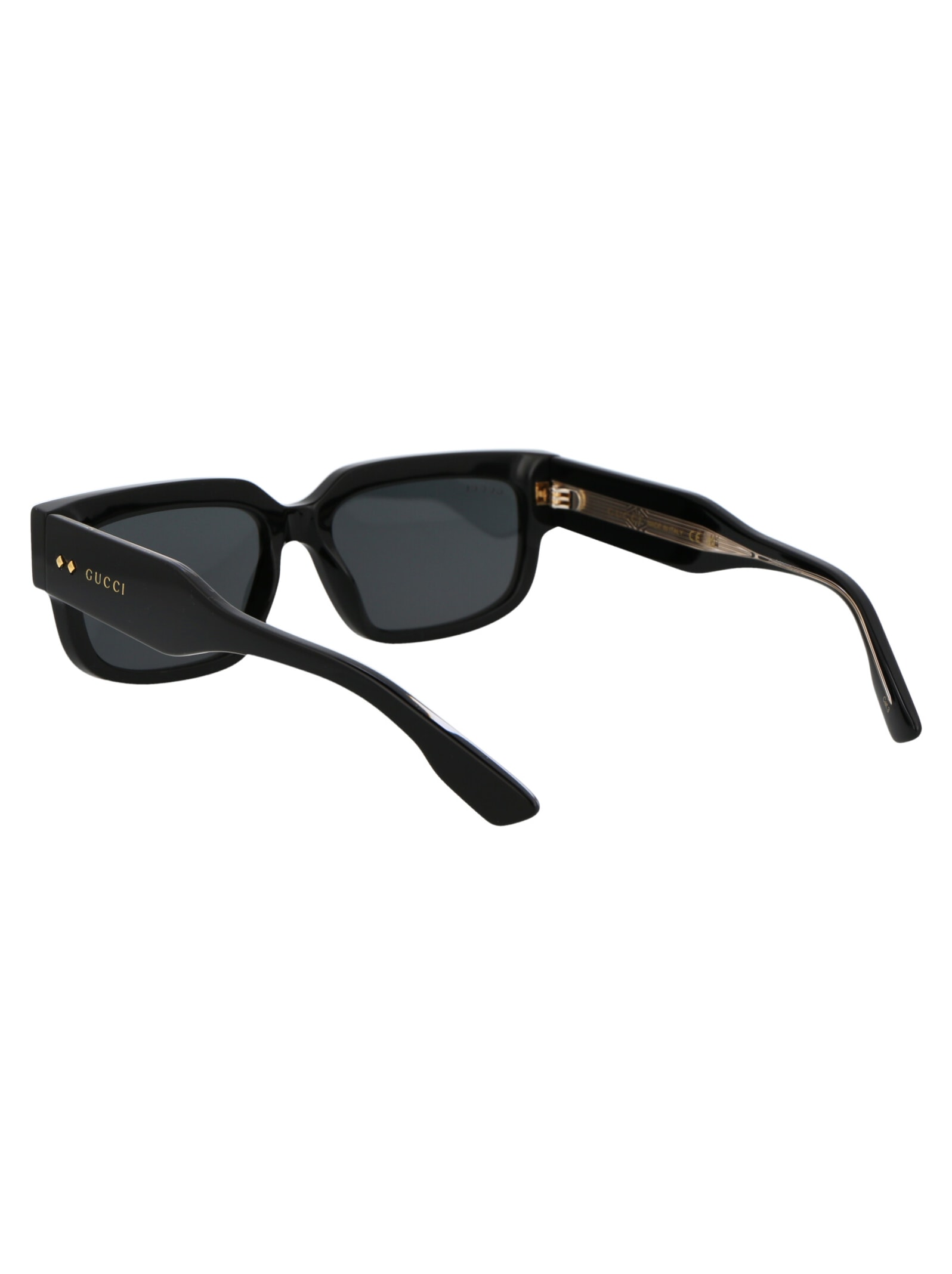 Gucci Gg1218s Sunglasses In 001 Black Black Grey