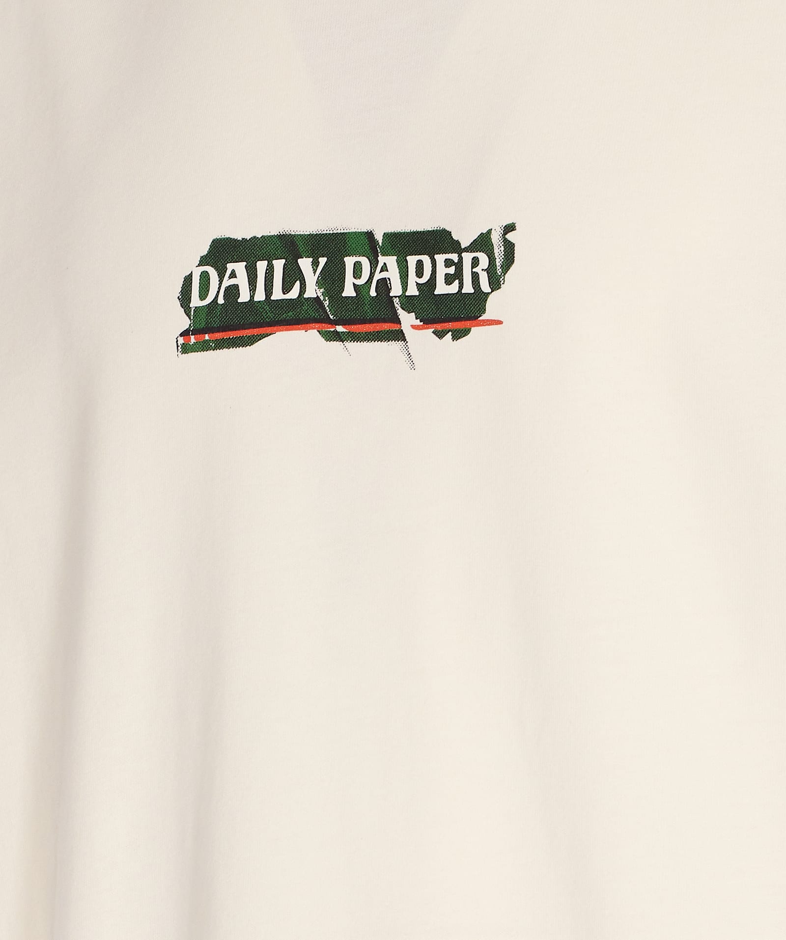 Daily Paper Sticker Ss T-shirt In Neutral
